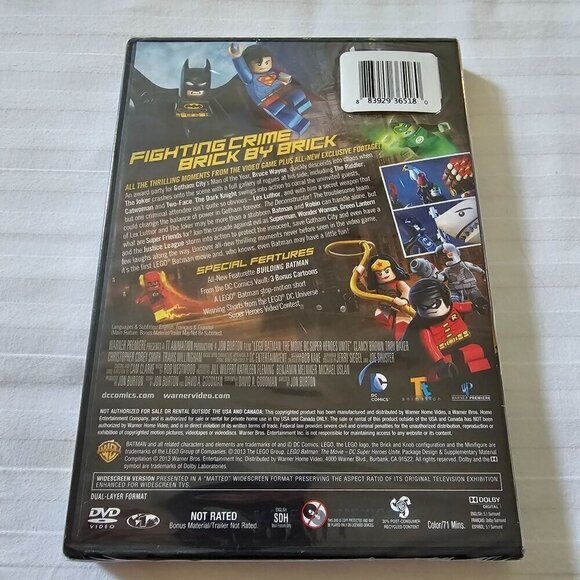 LEGO Batman The Movie: DC Super Heroes Unite DVD - Picture 2 of 7